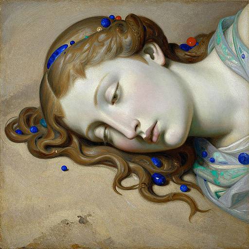 Greek Sculpture of Lamenting Woman