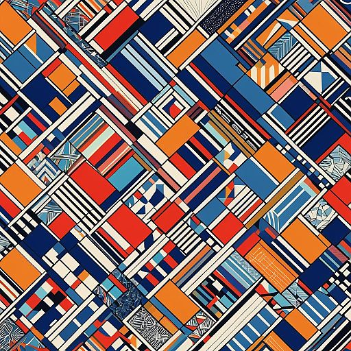 Textile Patterns in Gleizes' Style Textile Patterns in Gleizes' Style