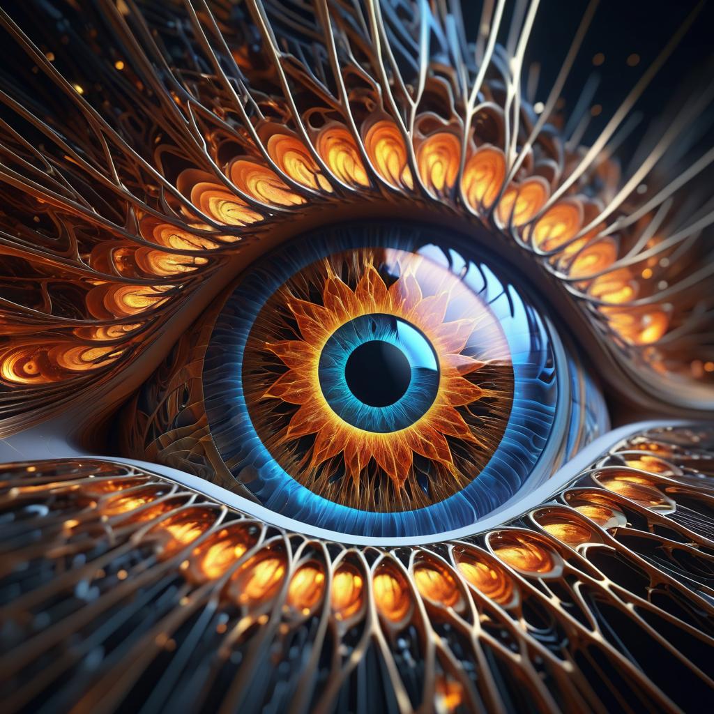 Hyper-Detailed 3D Anatomical Eye Rendering