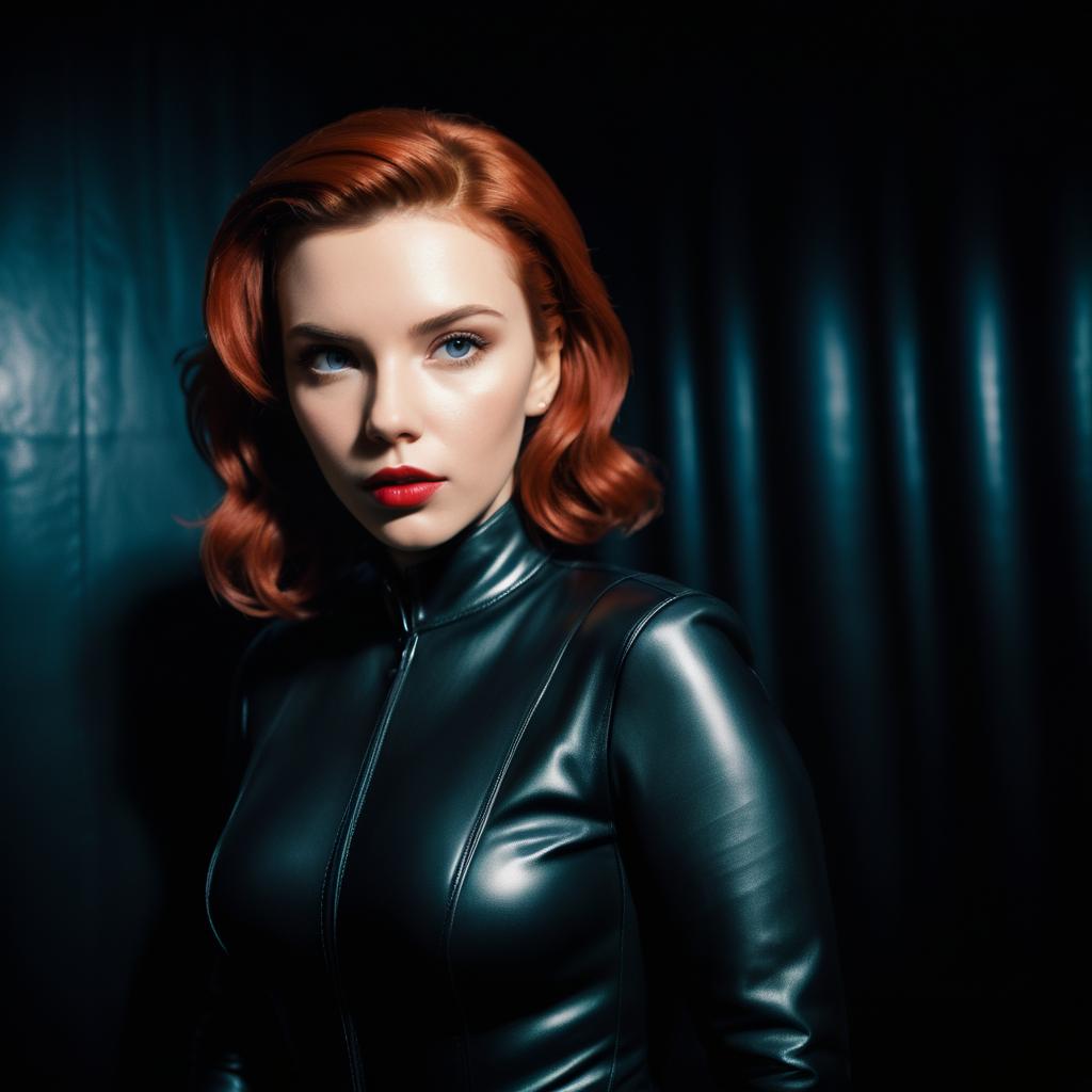 Scarlett Johansson as Black Widow: Lomography Shot