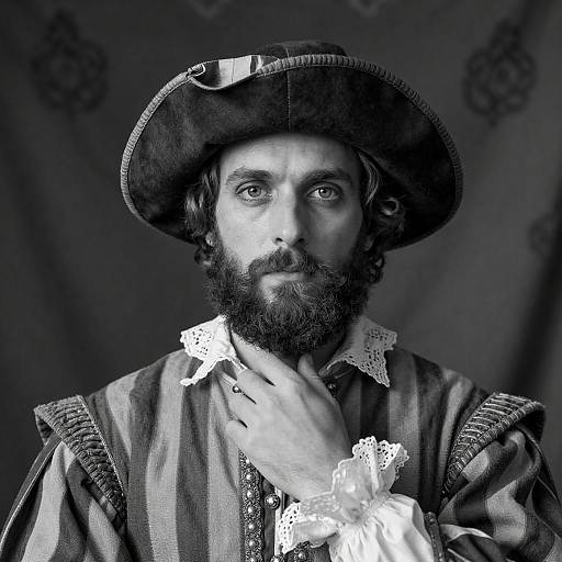 Renaissance Portrait of a Bearded Man