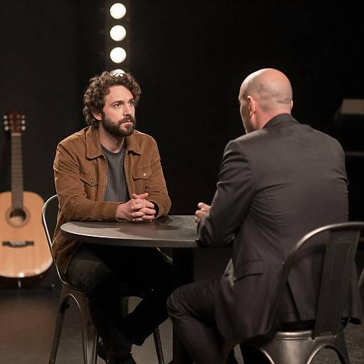 Intimate Conversation in a Dim Room