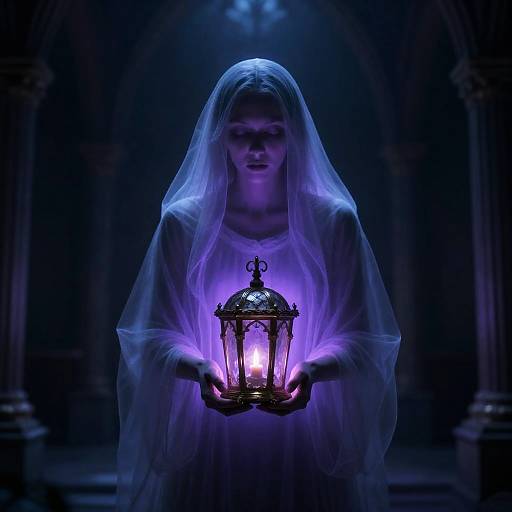 Haunting Wraith in Submerged Chapel