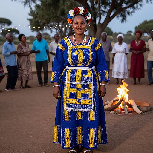 Xhosa Wedding Ceremony Portrait