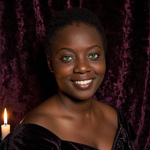 Rembrandt-Inspired African Woman Portrait