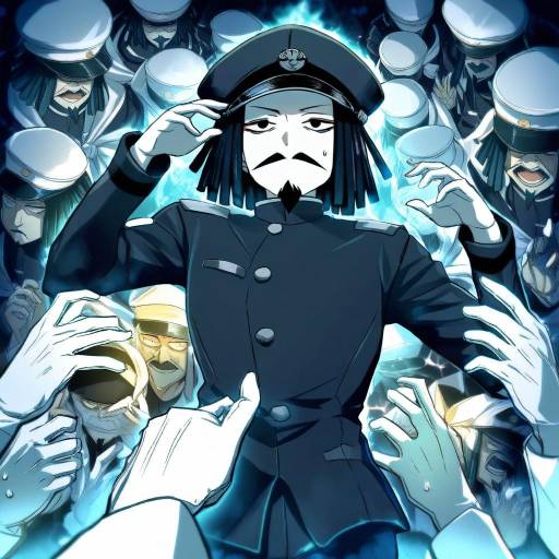 Illustration of Admiral suwabe, kantai collection in the style of Lolita channel