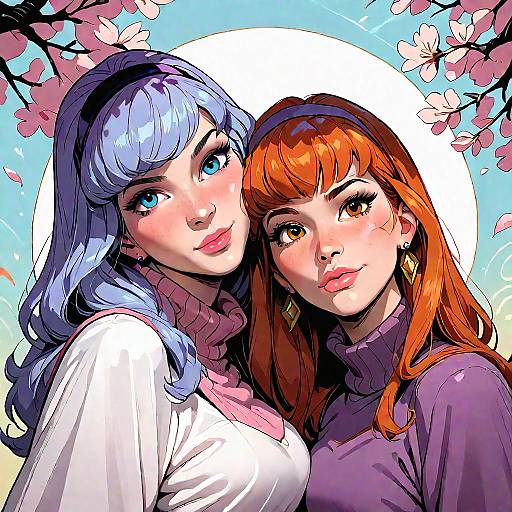 Seductive Duo: Daphne and Velma Appeal