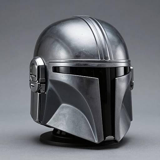 Life-Size Mandalorian Helmet Replica