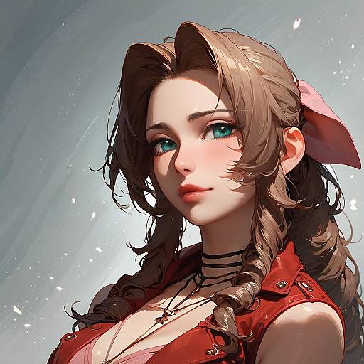 Fantasy Anime Girl Portrait