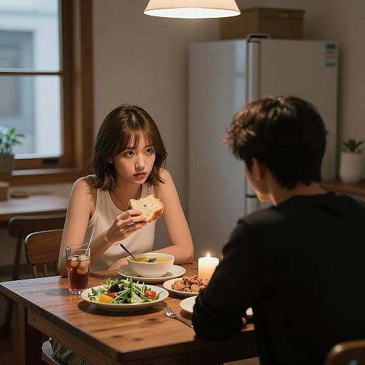 Candlelit Dinner for Two with Intensity