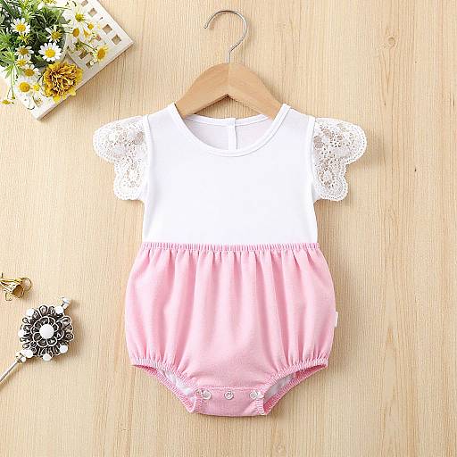 Cute Baby Girls Floral Rompers