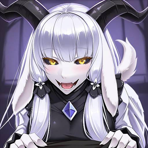 Illustration of Asriel dreemurr, undertale in the style of Akitsuki karasu