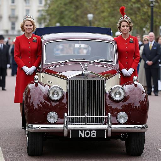 Vintage Rolls-Royce Phantom VI Parade