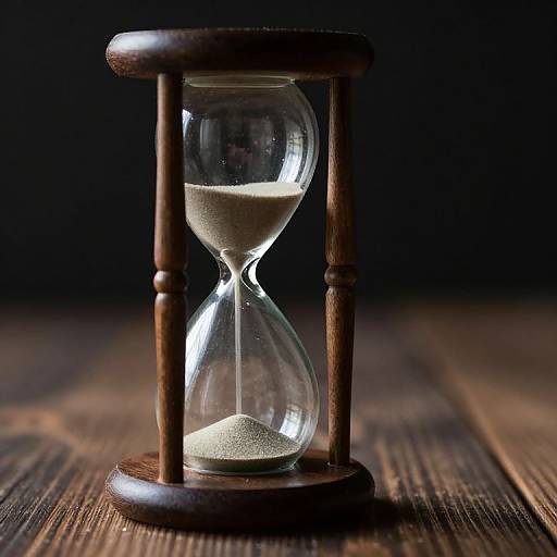 Whispering Hourglass Measuring Time