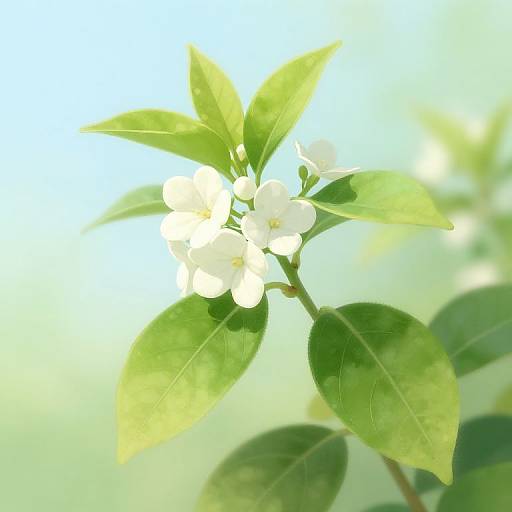 Tarhun Plant Botanical Illustration