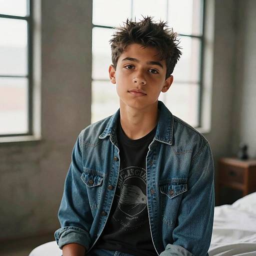 Natural Light Editorial Teen Portrait