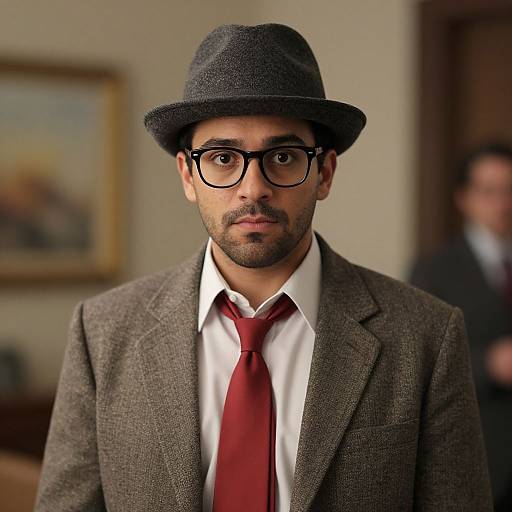 Funny Hollywood Costume Male Portrait