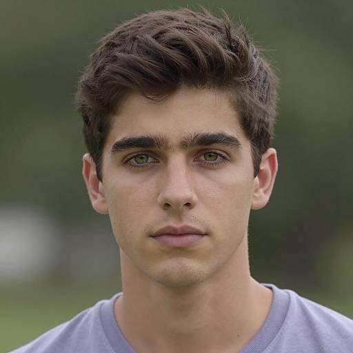 Photorealistic Portrait of a Young Man