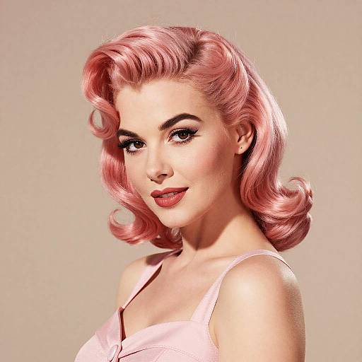 1950s Vintage Pin-Up Portrait