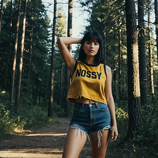 Outdoor Fashion: Varsity Style in Nature