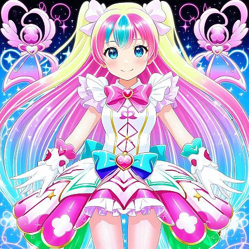 Illustration of Haruno haruka, precure in the style of Sebu illust