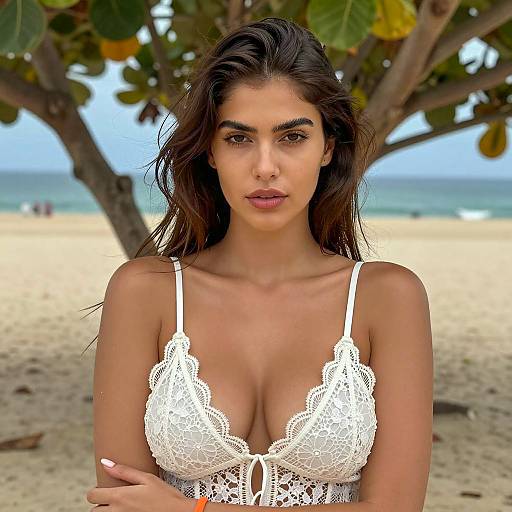 Beach Portrait of a Young Woman
