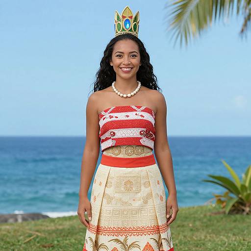 Moana Gramma Tala Traditional Costume