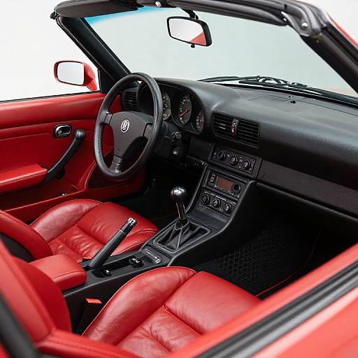 1991 Alfa Romeo Spider Interior View