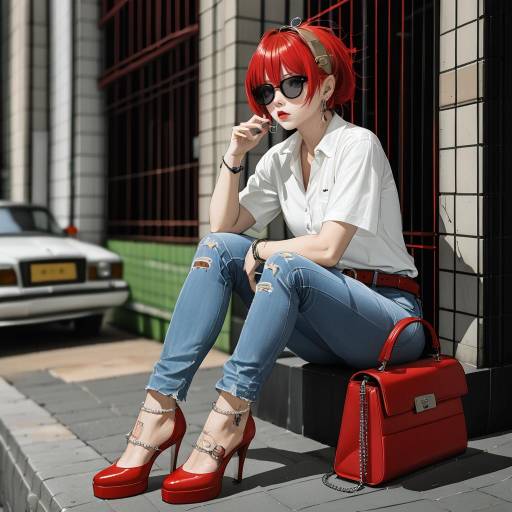 Stylish Girl Inspired by Death Note