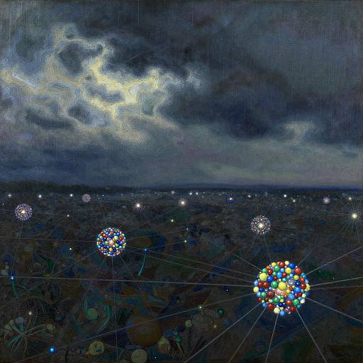 Quantum Realm with Shimmering Particles