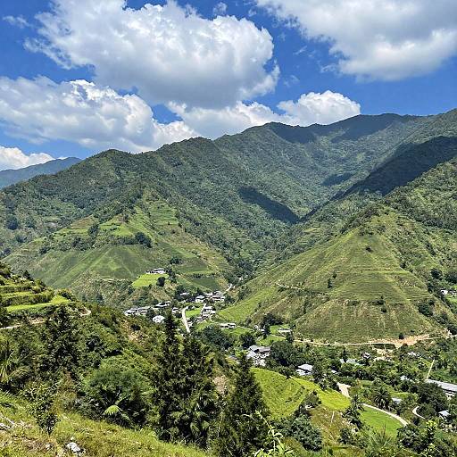 Lush Green Mountain Landscape