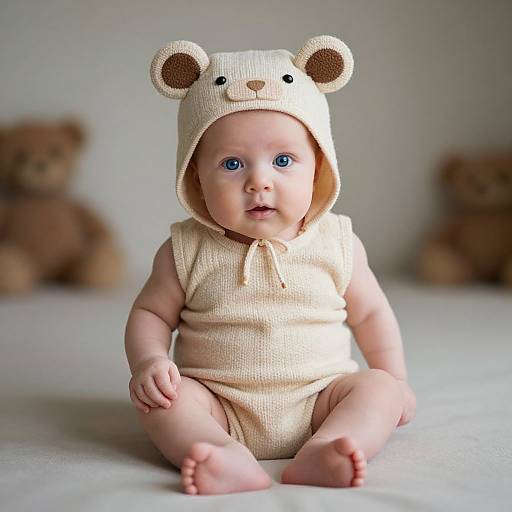 Funny Newborn Baby in Costume
