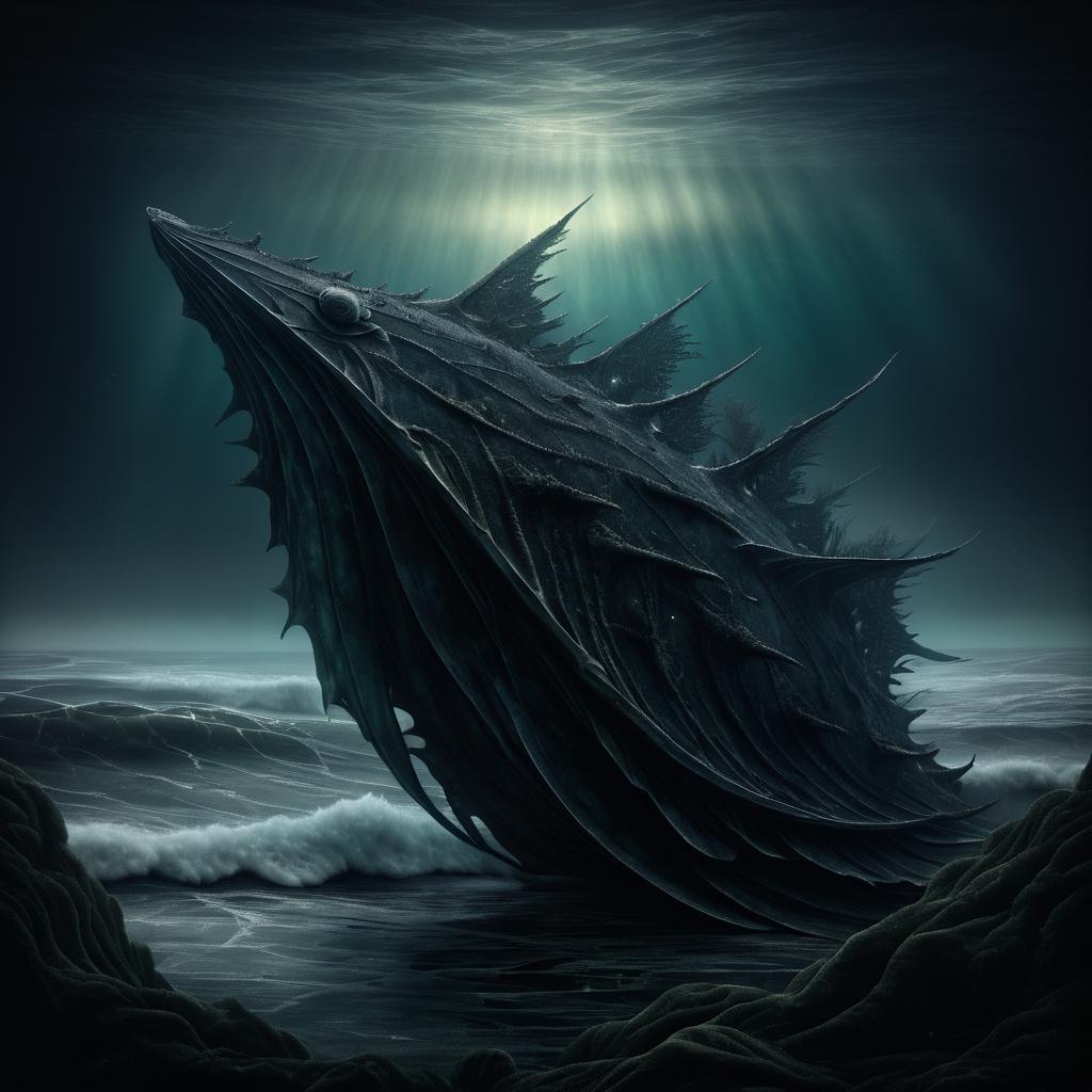 Eerie Portrait of an Ancient Sea Creature