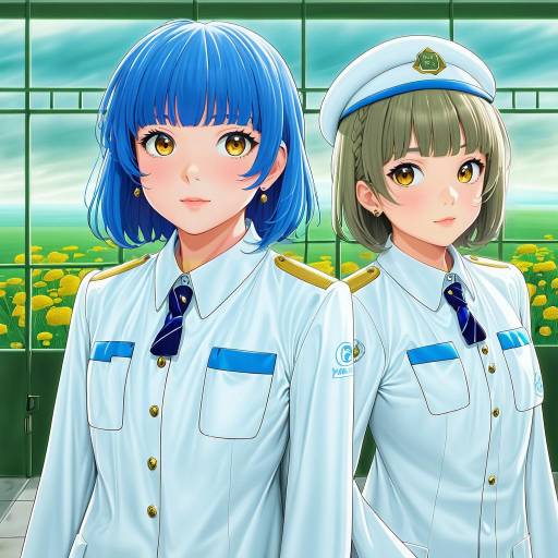 Illustration of Aika granzchesta, aria (manga) in the style of Alex ahad