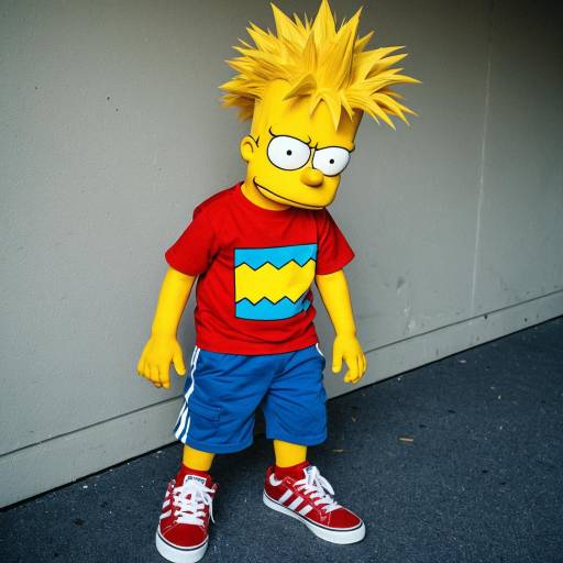 Bart Simpson Cosplay Costume