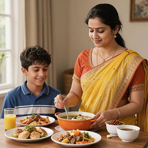 Andhra Woman Cooks 67 Dishes Fame