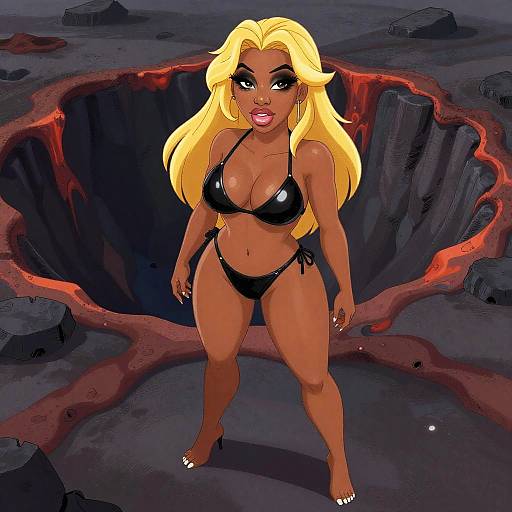 Ultra-Detailed Fantasy Cartoon Character