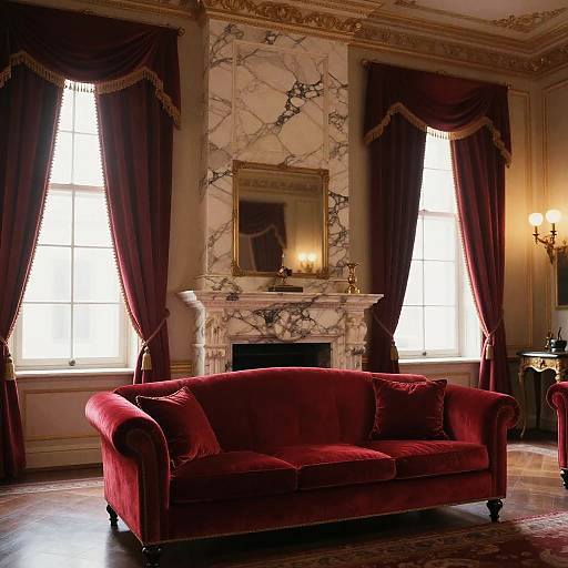 Luxurious Indoor Space with Cinematic Lighting