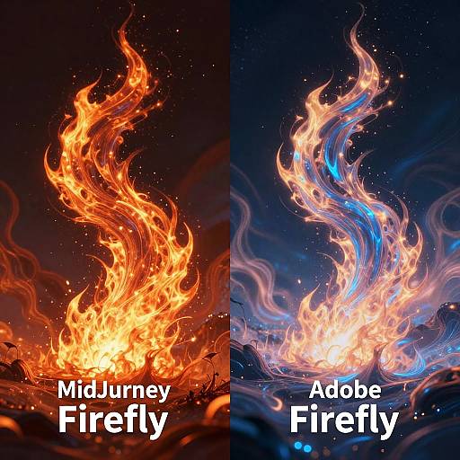 MidJourney vs Adobe Firefly Art Styles