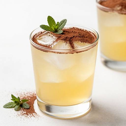 Spring Juniper Ginger Beer Cocktail