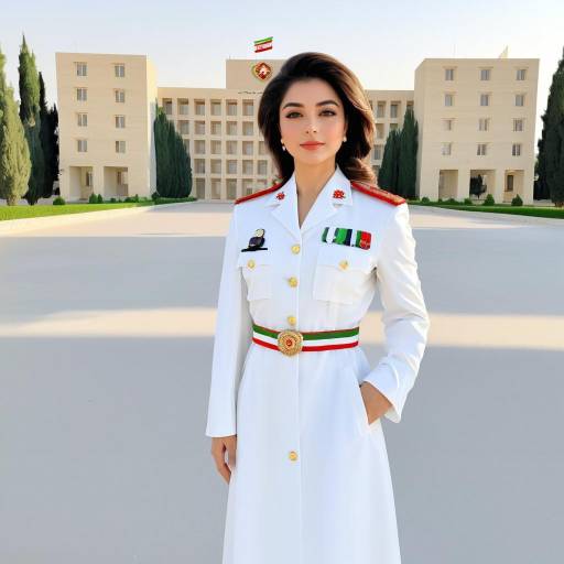 Pahlavi Era Female Military Doctor Image