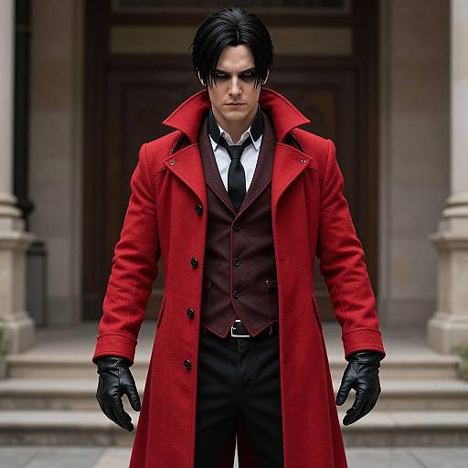 Resident Evil Retribution Red Coat