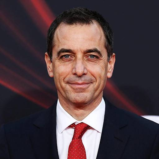 Portrait of a Stylish Middle-Aged Man