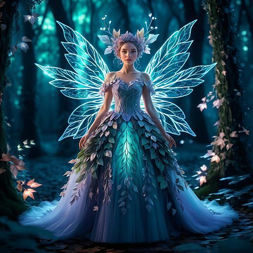 Enchanting Woodland Fairy in Infrared Enchanting Woodland Fairy in Infrared