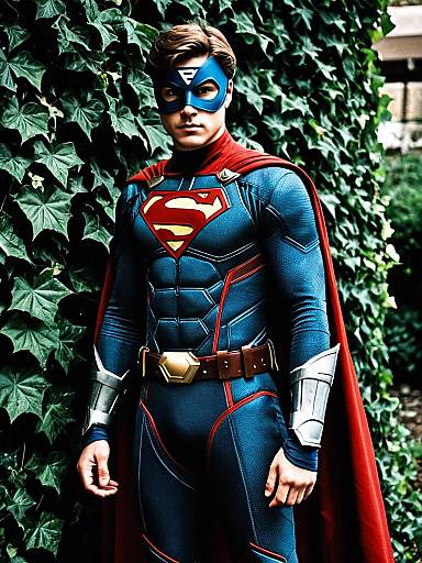 Ivy Superhero Male Costume Design