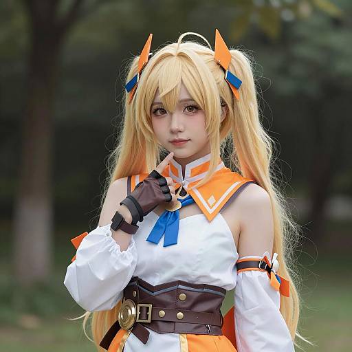 Stunning Shiranui Flare Cosplay Portrait