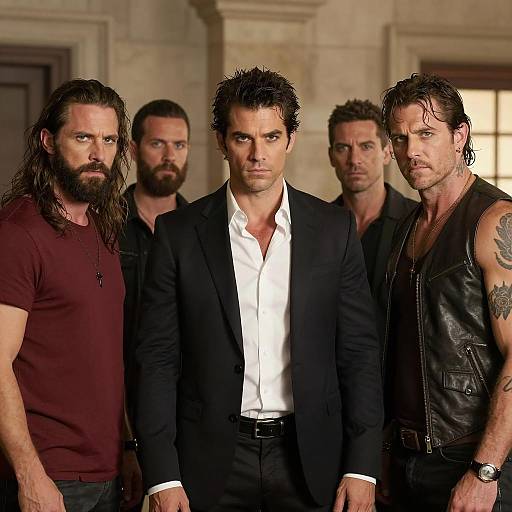 Intense Brotherhood in a Stone Setting