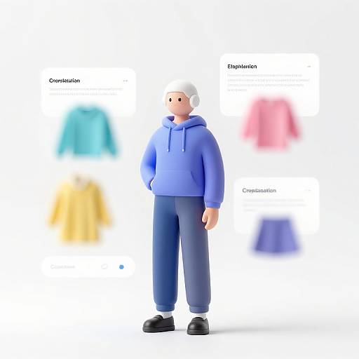 Stylish Digital Assistant Clothing Descriptions