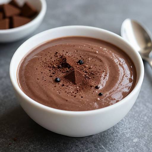 Delicious Hot Chocolate Smoothie Bowl