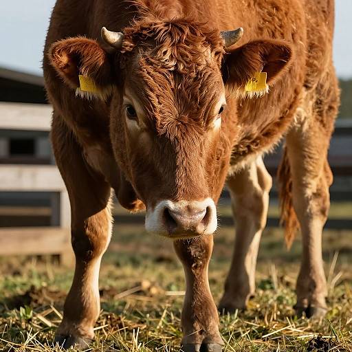 Photorealistic Muscular Calf Close-Up